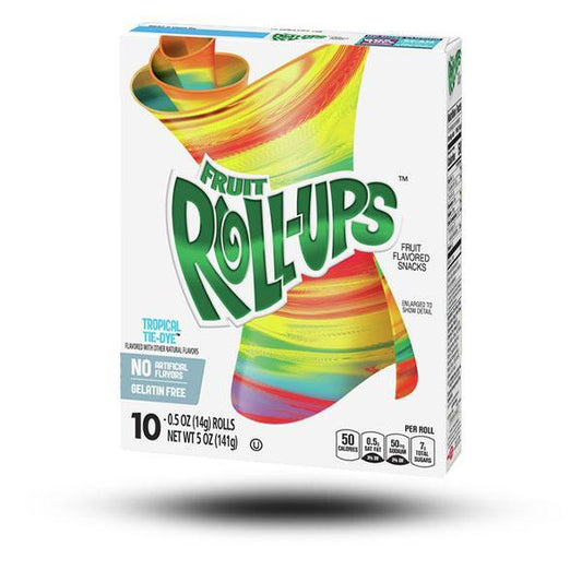 Fruit Roll-Ups Tropical Tie-Dye 141g Packung