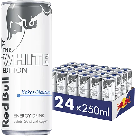 DPG RedBull White Edition Kokos-Blaubeere 250 ml Inkl. Pfand