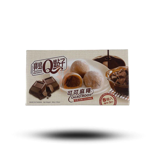TaiwanDesserts Mochi Chocolate Flavour 80g Packung
