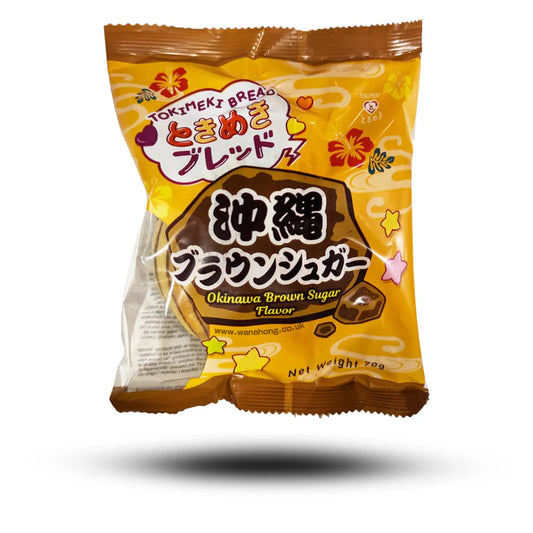 Tokimeki Bread Okinawa Black Sugar 70g Packung