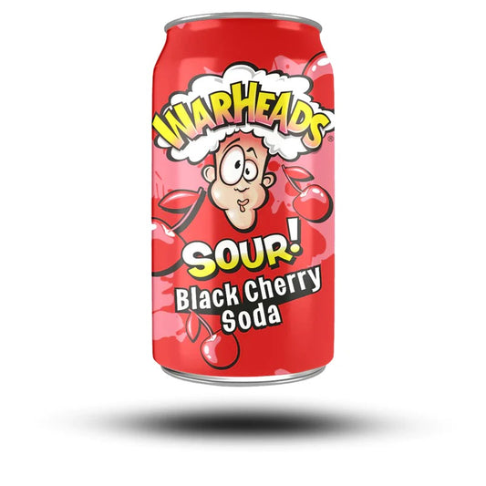 Warheads Sour Black Cherry Soda 355ml Inkl. Pfand