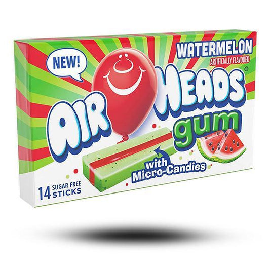 Airheads Gum Watermelon 33g Packung