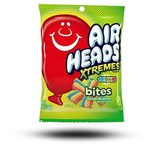 Airheads Xtremes Sour Rainbow Berry Bites 170g Packung