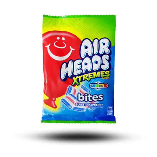Airheads Xtremes Bites Bluest Raspberry 170g Packung