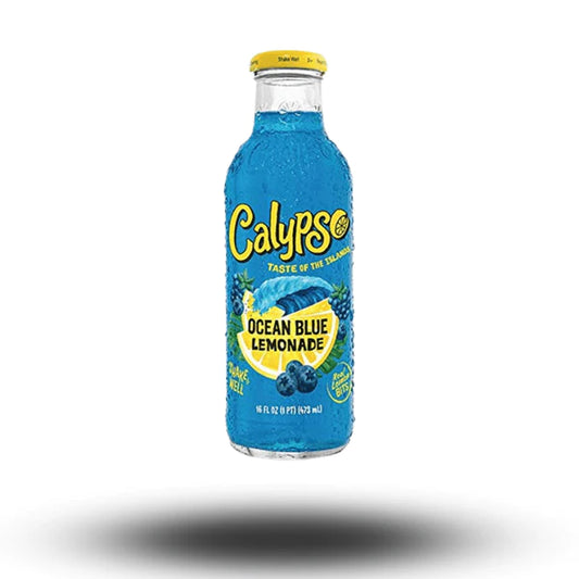 Calypso Ocean Blue Lemonade 473ml Flasche