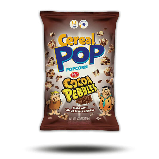Cereal Pop Popcorn Cocoa Pebbles 149g Packung