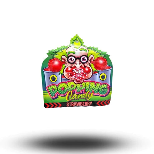 Dr. Sour Popping Candy Strawberry 15g Packung