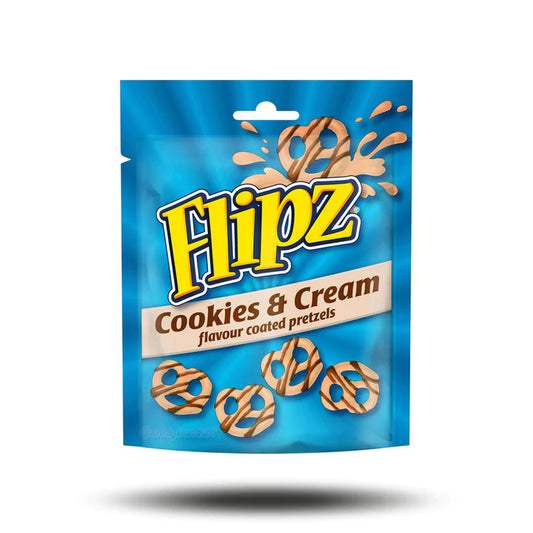 Flipz Cookies & Cream 90g Packung