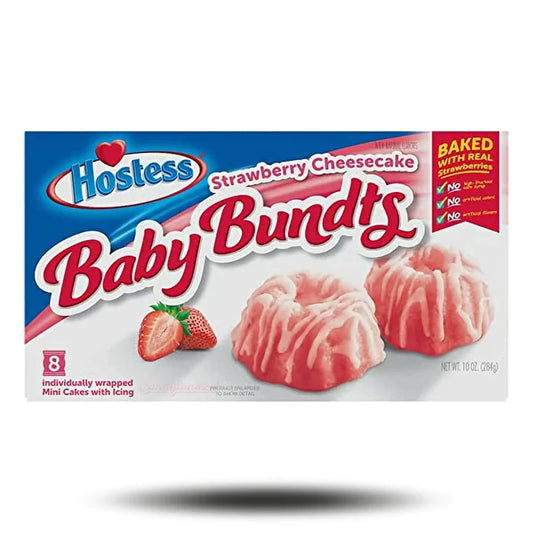 Hostess Baby Bundts Strawberry Cheescake 284g Packung