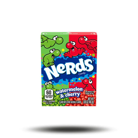 Nerds Candy watermelon&cherry 46,7g  Verpackung 👑