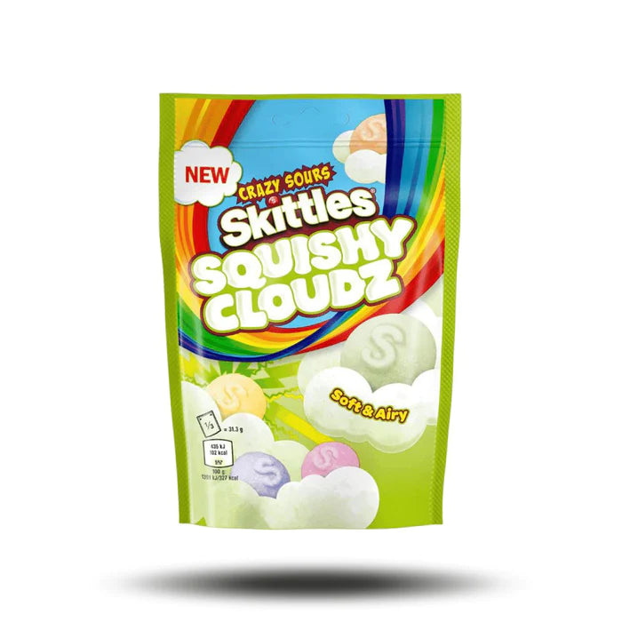 Skittles Squishy Cloudz Crazy Sour 149g Packung