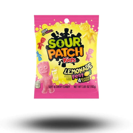 Sour Patch Kids Lemonade Fest 102g Tüte