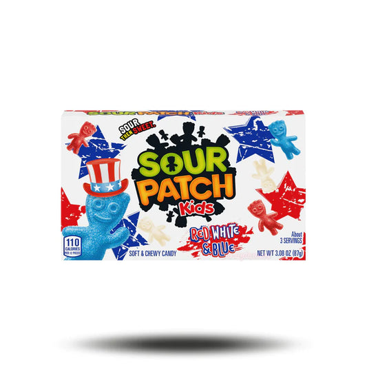 Sour Patch Kids Red White&Blue 87g Packung