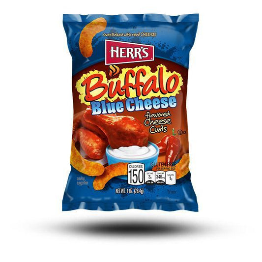 Herrs Buffalo Blue Cheese Curls 170g Packung