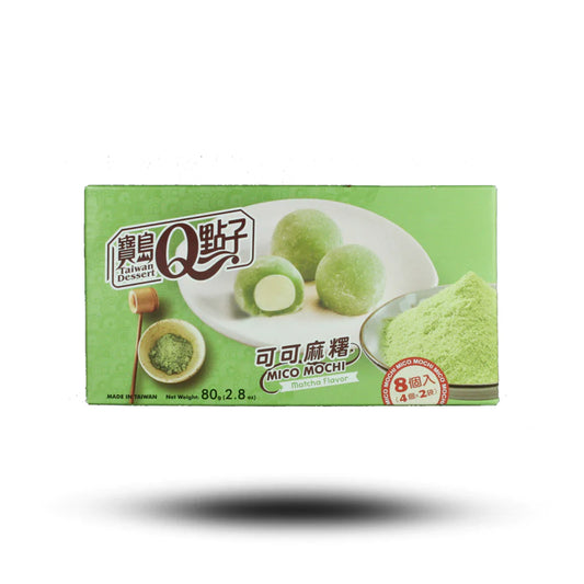 TaiwanDesserts Mochi Matcha Flavour 80g Packung