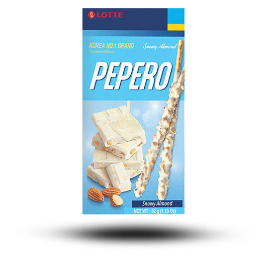 Pepero Snowy Almond 32g Packung