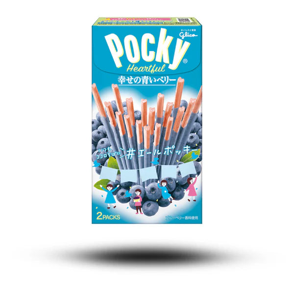 Pocky Heartful Blueberry Choco 54,6g Packung