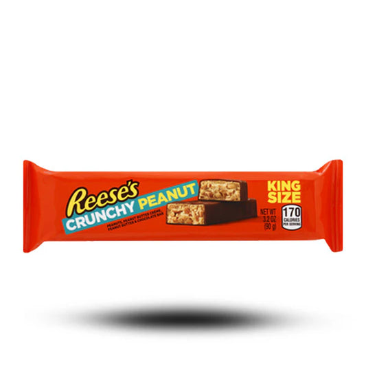 Reeses Crunchy Peanut King Size 90g Packung