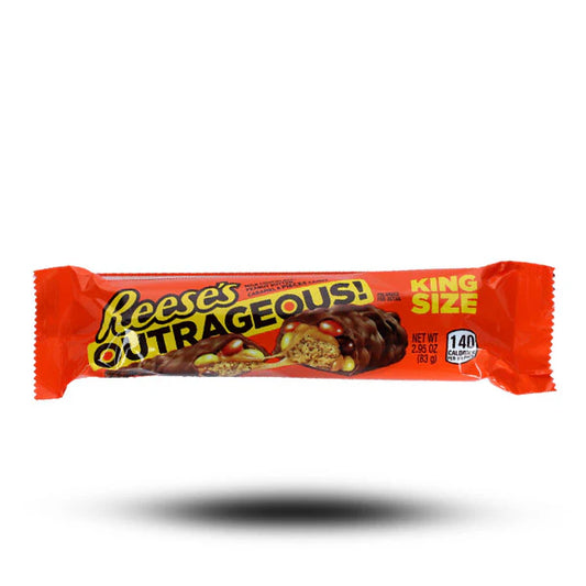 Reeses Outrageous King Size 83g Packung