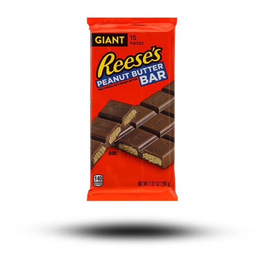 Reeses Peanut Butter Giant Bar 208g Packung