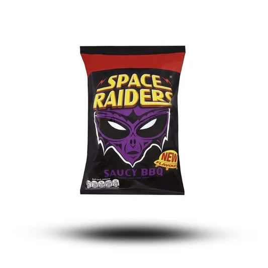 Space Raiders Saucy BBQ 25g Packung