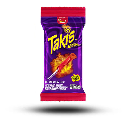 Takis Fuego Lollipop 24g Packung