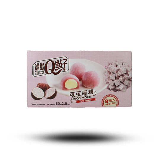 TaiwanDesserts Mochi Taro Flavour 80g Packung
