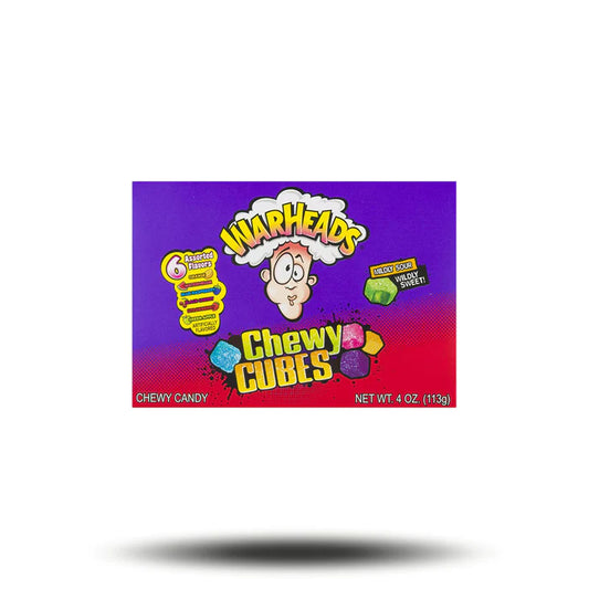Warheads Sour Chewy Cubes 113g Packung