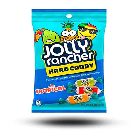 Jolly Rancher Hard Candy Tropical 184g Packung