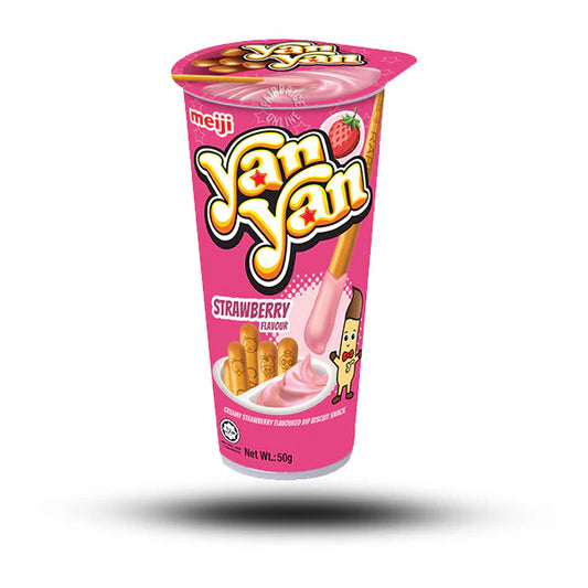 Yan Yan Strawberry Flavour 50g Packung