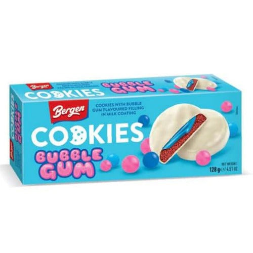 Bergen Bubble Gum Cookies 128g