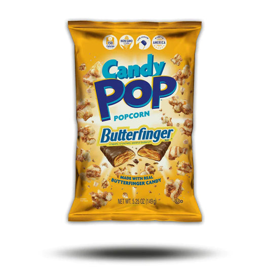 Candy Pop Popcorn Butterfinger 149g Packung
