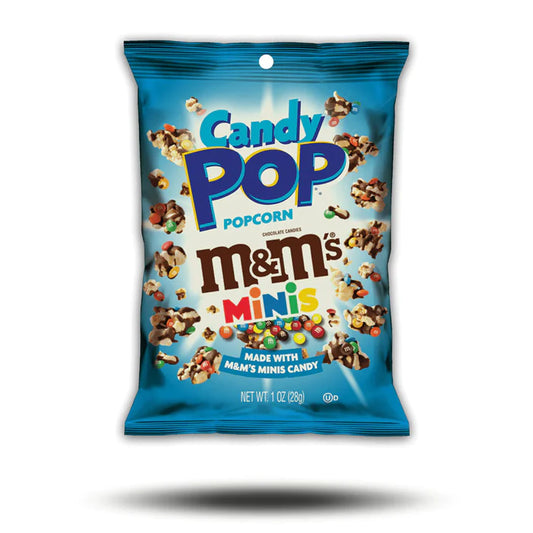 Candy Pop Popcorn m&m´s Minis 149g Tüte