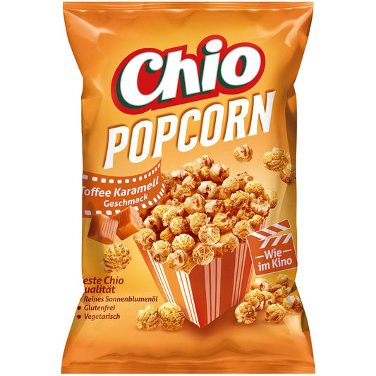 Chio Popcorn Toffee Karamell Geschmack 120g
