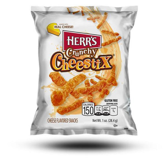 Herrs Crunchy Cheestix 227g Packung