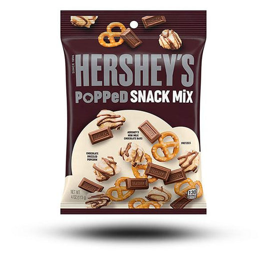 Hersheys Chocolate Popped Snack Mix 113g Packung