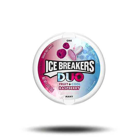 Ice Breakers Duo Fruit + Cool Raspberry  36g Packung
