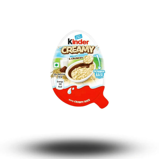 Kinder Creamy Milk&Crunchy 19g Packung