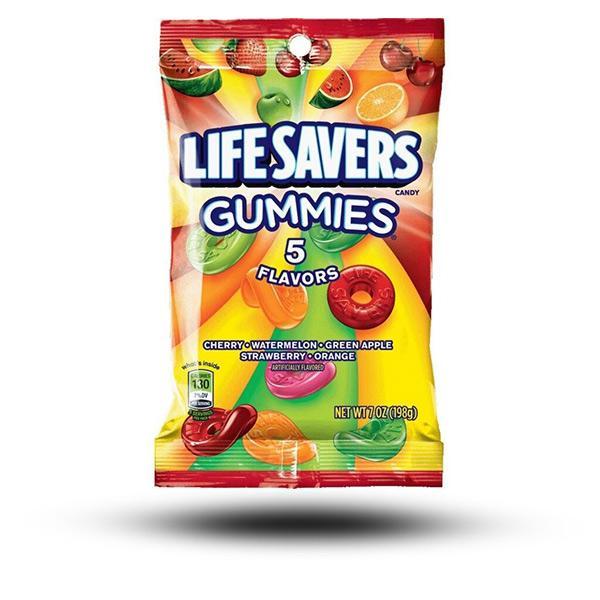 Lifesavers Gummies 5 Flavor 198g Packung