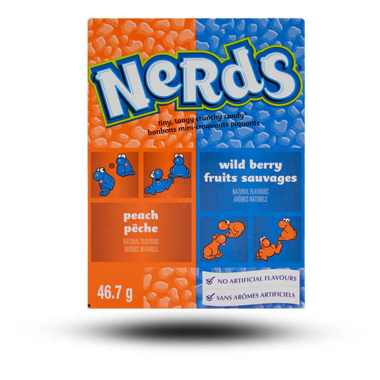 Nerds Double Dipped - Pfirsich, Waldbeeren- 46.7g Packung