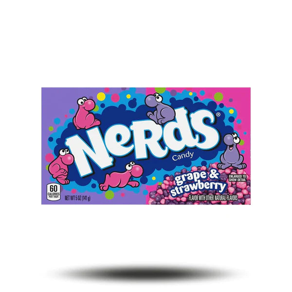 Nerds Candy grape&stawberry 141g Verpackung 👑