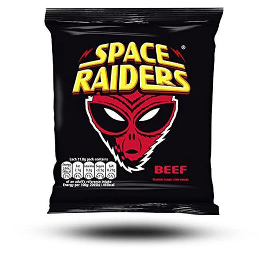Space Raiders Beef 25g Packung