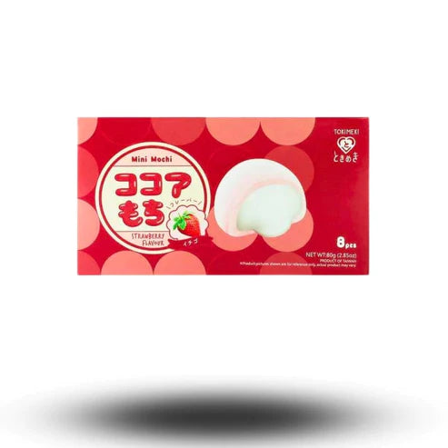 Tokimeki Mini Mochi Strawberry 80g Packung