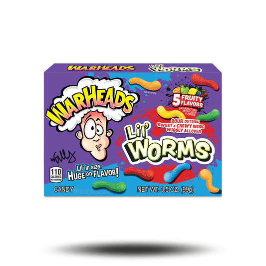 WarHeads Lil´ Worms 99g Packung