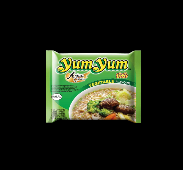 YumYum - Instantnudeln mit Gemüsegeschmack 60g Tüte