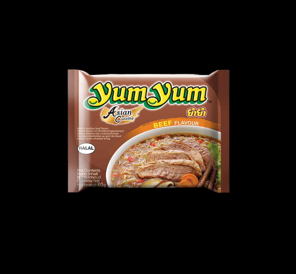 YumYum - Instantnudeln mit Rindgeschmack 60g Tüte